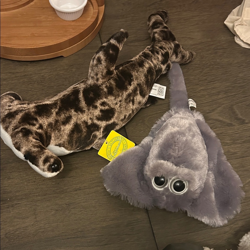 Plush Shark and Stingray Toys from from Ripley’s Aquarium!